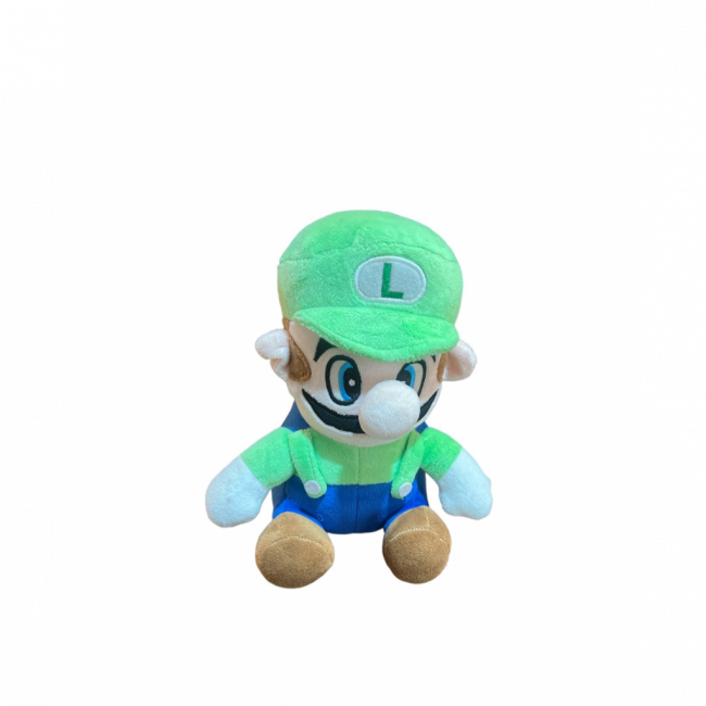 Boneco de pelúcia do Luigi. ( TEMA SUPER MÁRIO)